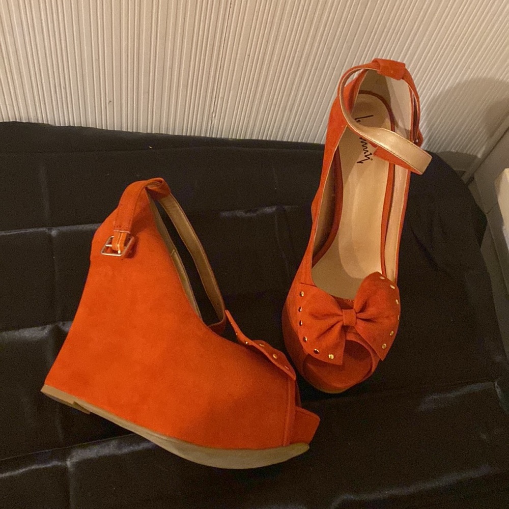 Orange Pumps - image 2